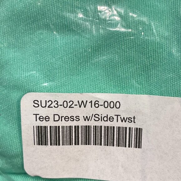Sundry Light Green Tee Dress with Side Twist - Size XS - NWT - Picture 6 of 6